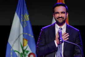 নিউ ইয়র্ক সিটির মেয়র পদে নির্বাচিত জোরান মামদানি। ছবি: রয়টার্স